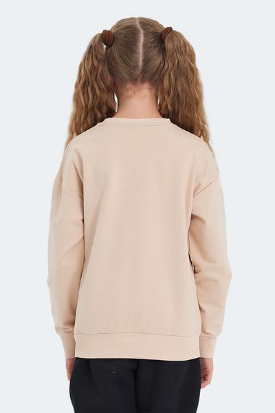 Slazenger Детски унисекс суитшърт LUPPA Camel