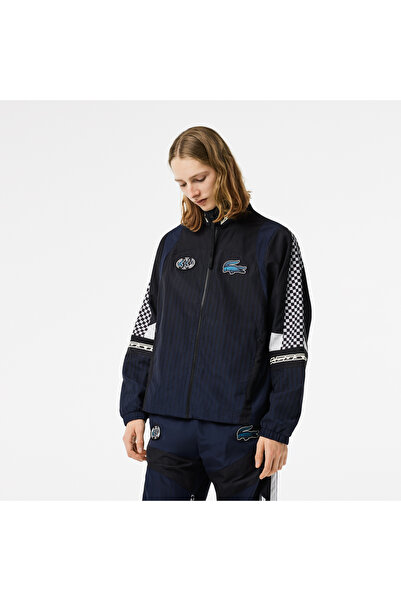 Lacoste معطف رجالي أسود من أكتيف