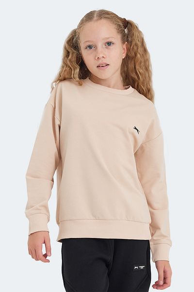 Slazenger Детски унисекс суитшърт LUPPA Camel