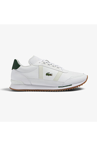Lacoste Men's White Retro Sneakers - Partner
