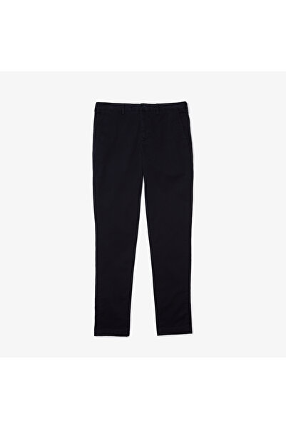 Lacoste Erkek Slim Fit Chino Siyah Pantolon