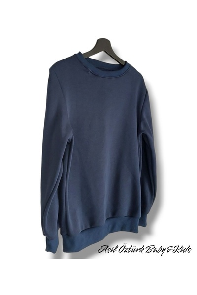 ASİL ÖZTÜRK BABY KİDS Unisex Winter Fleece Sweatshirt - Thick Inside and Crew...