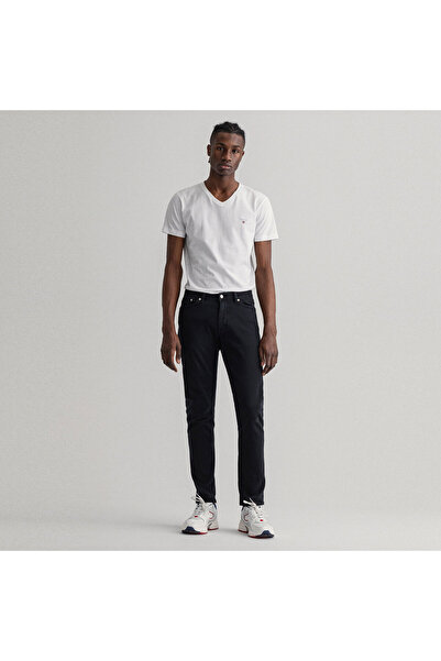 Gant Erkek Siyah Extra Slim Fit Maxen Jean Pantolon