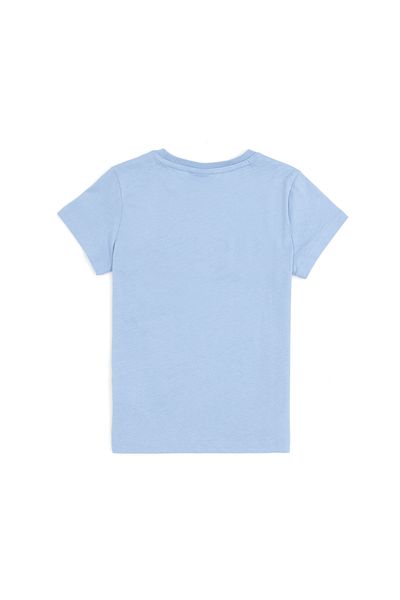 U.S. Polo Assn. Μπλουζάκι με λαιμόκοψη για αγόρια γαλάζιο 50279614-vr003