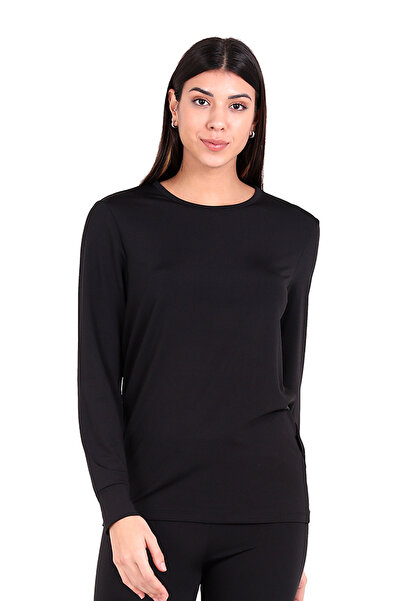 NORTH ICE Top termic pentru ciclism pentru femei, negru