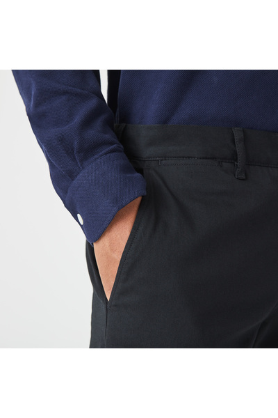 Lacoste Erkek Slim Fit Siyah Pantolon