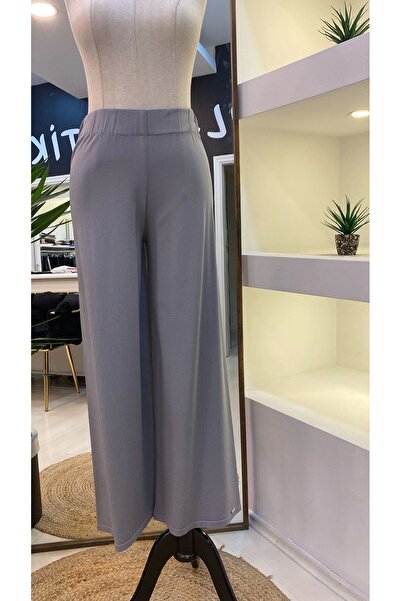 Invee Gray Knitwear Trousers 5759