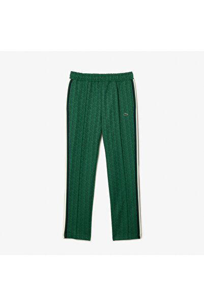 Lacoste Γυναικείο Straight Fit Monogram Πράσινο Φούτερ