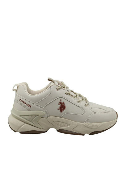 U.S. Polo Assn. Beige Color Women's Casual Shoes Sneakers