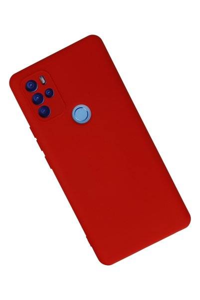 New Face Omix X500 Kılıf Nano içi Kadife Silikon - Kırmızı SPTGL