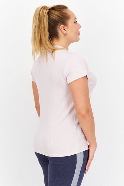 New Balance Women Sportswear Fit Short Sleeve Tops, Pink