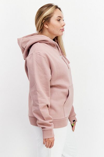 Ellesse Women Hooded Long Sleeve Brand Logo Sweatshirt, Pink