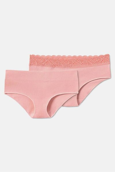 Tchibo Women 2 Pcs Seamless Panties, Pink