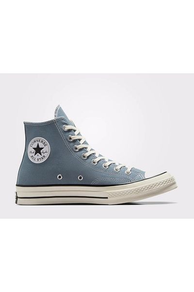 converse Chuck 70 Hi - vysoká podešev, neutrální zelenomodrá/volavka/černá teniska