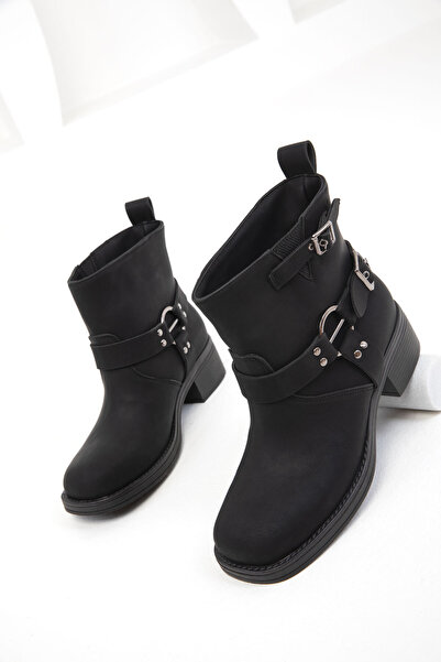 SOHO Siyah Mat Kadın Bot & Bootie 19678