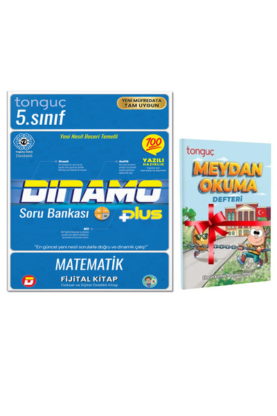 Tonguç Yayınları 5. Sınıf Matematik Dinamo Soru Bankası Ve Meydan Okuma Defte...