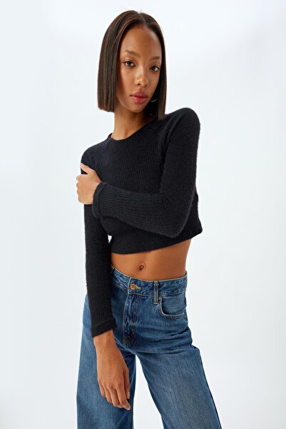 Koton Schwarzes Jugend-T-Shirt 5WAL10732IK