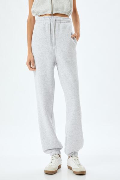 Koton Šedé dámské tepláky - 5Wak30012Ek