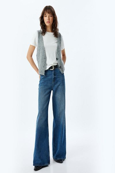 Koton Gray Women's Vest 5Wak20050Ht