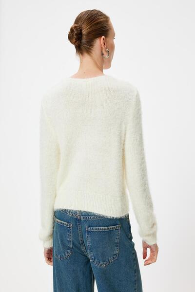 Koton Ekru Kadın Hırka 5WAK90047HT