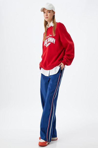 Koton Red Youth Sweatshirt 5Wal10608Ik