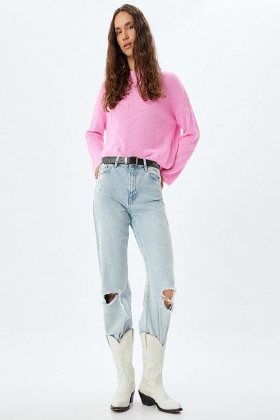 Koton Young Pink Sweater - 5Wal90051Ht