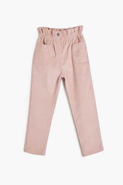Koton Pink Baby Girl Pants 5Wmg40005Aw