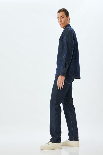 Koton Ανδρικά ενήλικες Dark Indigo Jeans - 5WAM40117ID