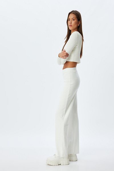 Koton 5Wak40018Ek Model Ecru Women's Trousers