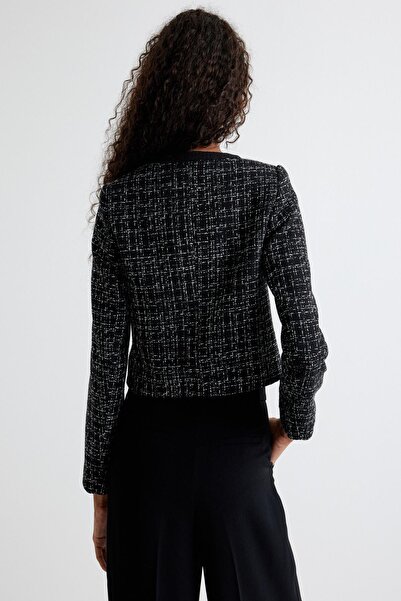 Koton Дамско черно яке 5Wak50005Ew