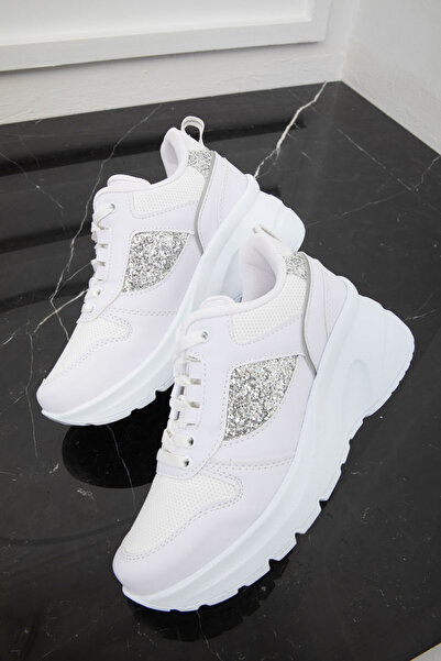 SOHO Beyaz Kadın Sneaker 19730