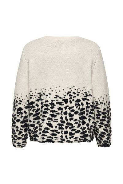 Only Carmakoma CARANNI LS - Tesatura Model O-NECK JQ KNT