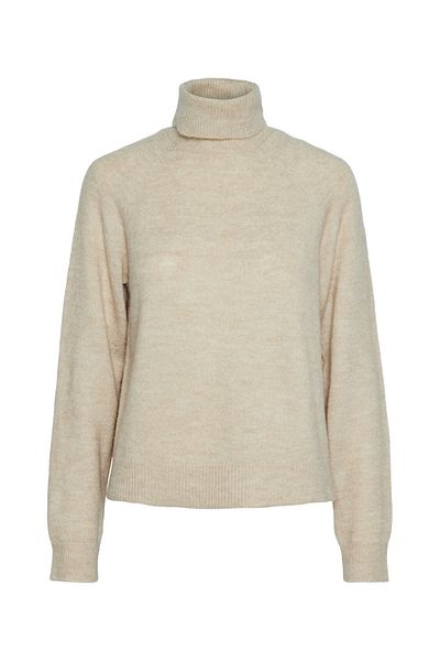 PIECES Pcjuliana Ls - Rollneck Knit Noos Bc Model Sweater