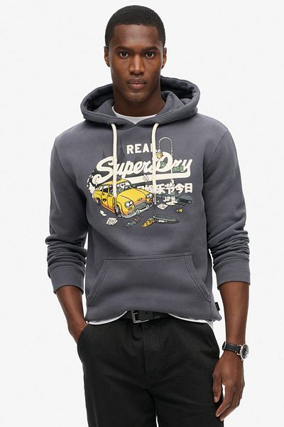 SUPERDRY NEW YORK VL GRAPHIC HOODIE