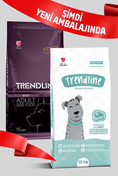 Trendline Biftekli Yetişkin Kuru Köpek Maması 15 Kg