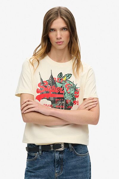 SUPERDRY NEW YORK VL RELAXED T-SHIRT