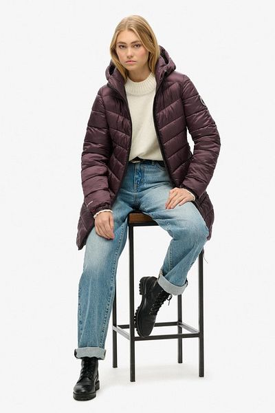 SUPERDRY Hooded Fuji Mid Padded Jacket