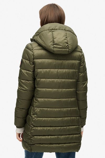 SUPERDRY Bunda Fuji Mid Polded s kapucí