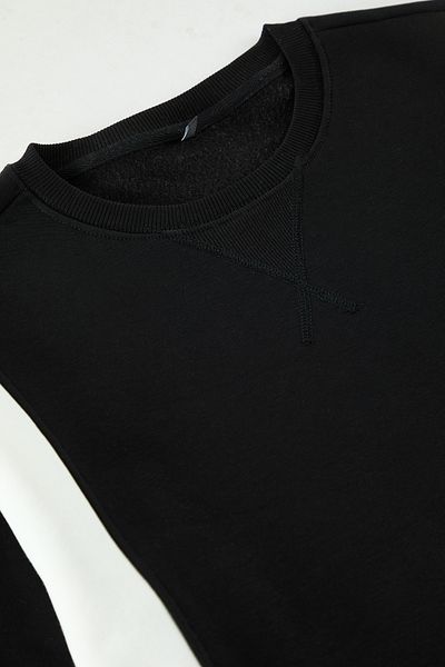 Trendyol Collection Μπλουζάκι Black-Ecru Oversize/Wide Cut Colorblock με χοντρό ράστερ εσωτερικά TMNAW25TS00015