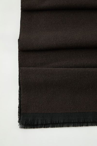 Edit by Trendyol Black-Coffee Double Sided Soft Warm Cashmere Scarf