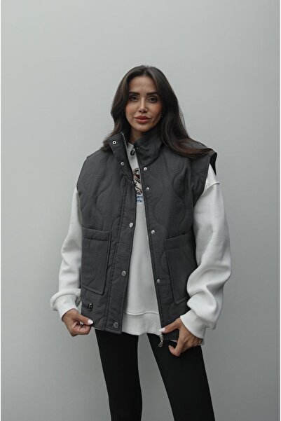 Havoş Smoked Bag Pocket Quilted Vest