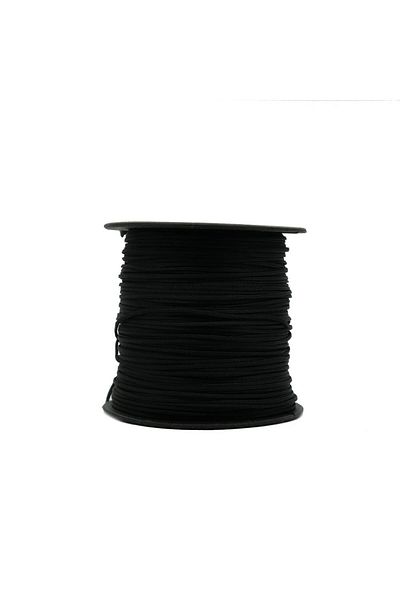 MG ROPES Parachute Rope 1 Mm Black Color 1 Spool 100 Meters