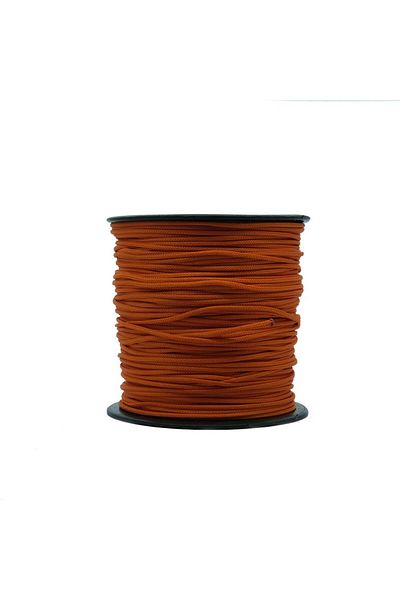 MG ROPES Parachute Rope 1 Mm Orange Color 1 Spool 100 Meters