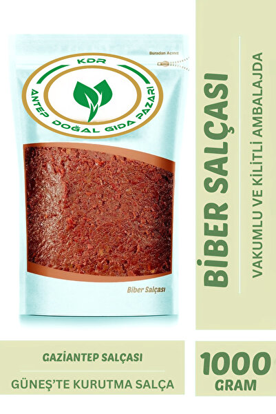 KDR ANTEP DOĞAL GIDA PAZARI Tatlı Biber Salçası 1 kg