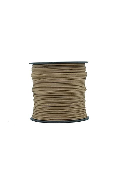 MG ROPES 100 Meters Beige Parachute String - 1 Mm, 1 Spool