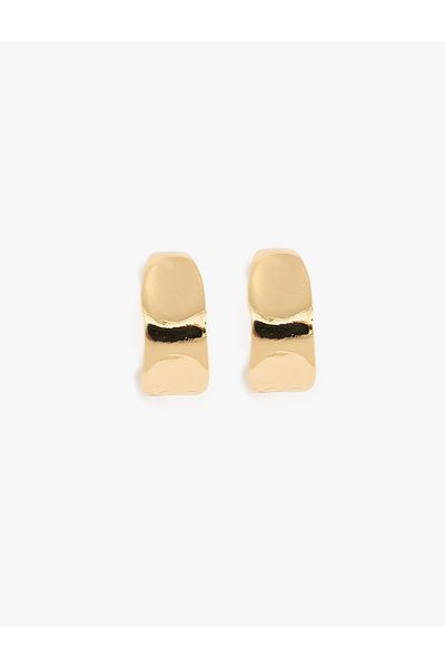 Koton Abstract Hoop Earrings