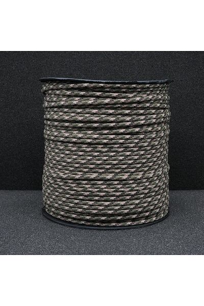 PARACORD Khaki Camouflage Rope 4 mm - 10 Meters No:116