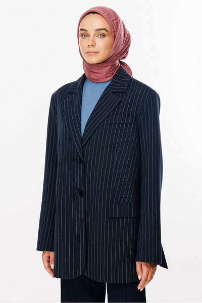 Mooncorn Eșarfă jacquard mătăsoasă cu model Dusty Rose Viora