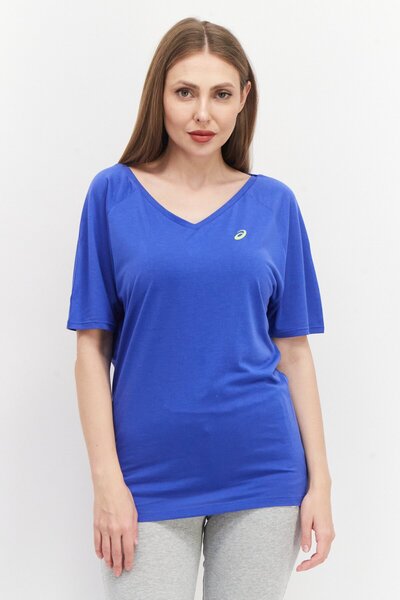 Asics Women Sportswear Fit Brand Logo Training Top, Blue