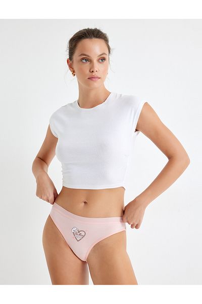 Koton Cotton Printed Brief Panties